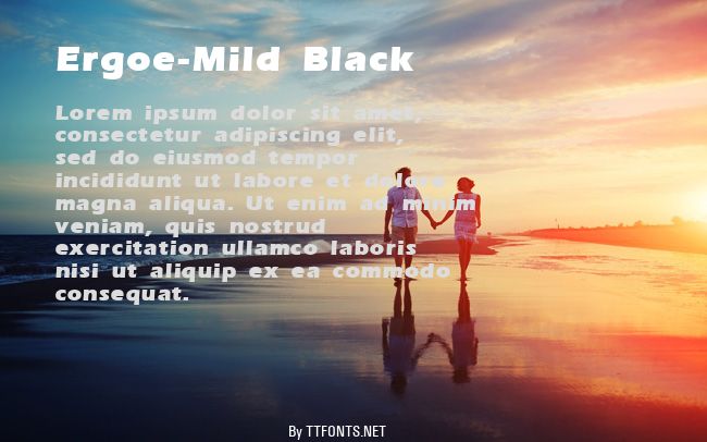 Ergoe-Mild Black example